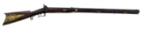 J. ZETTLER NEW YORK HALF STOCK PERCUSSION RIFLE