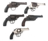 IVER JOHNSON & H&R REVOLVERS FOR PARTS OR REPAIR