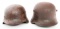 WWI - WWII GERMAN M16 & M40 HELMET SHELLS