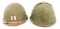 KOREAN - VIETNAM WAR US ARMED FORCES M1 HELMETS