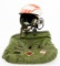 COLD WAR US NAVY SPH-3C HELICOPTER FLIGHT HELMET