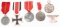 WWII GERMAN HEER IRON CROSS SPANGE & MEDALS