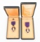 WWII US ARMED FORCES NAMED PURPLE HEART MEDALS