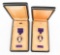 WWII US ARMED FORCES NAMED PURPLE HEART MEDALS