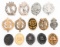 WWII GERMAN HEER, DAF, HJ, DRL & SA BADGES