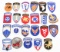 WWII US ARMY AIRBORNE DIVISION SHOULDER PATCHES