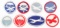 WWII US ARMY AIRBORNE & PARATROOPER CAP PATCHES