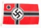WWII GERMAN KRIEGSMARINE BATTLE FLAG
