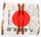 WWII IMPERIAL JAPANESE YOSEGAKI HINOMARU FLAG