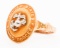 WWII US ARMED FORCES 10K GOLD SWEETHEART RING