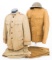 WWI US ARMY OFFICER UNIFORMS & M1917 HELMET