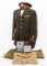 WWII US ARMY OFFICER NAMED UNIFORM & DACHAU PASS