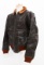 WWII US NAVY AN-6552 LEATHER FLIGHT JACKET