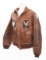 WWII USAAF 511th BOMB SQ NAMED A-2 FLIGHT JACKET