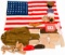 WWII - KOREAN WAR US HEADGEAR & UNIFORM ITEMS
