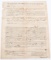 1842 PENN D. McLAUGHLIN & A. GILMORE LAND DOCUMENT