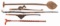 AFRICAN TRIBAL CANES & OAR
