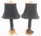 WWI US TRENCH ART LAMPS