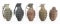 WWII - COLD WAR US ARMY MK. II PINEAPPLE GRENADES