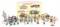 WWI - WWII DESK CANNONS & SOLDIER FIGURINES