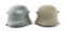 REFURBISHED WWI GERMAN COMBAT HELMETS