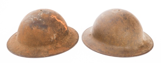 WWI US M1917 DOUGHBOY HELMETS