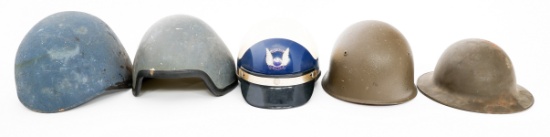 WWII - COLD WAR US & SWISS HELMETS