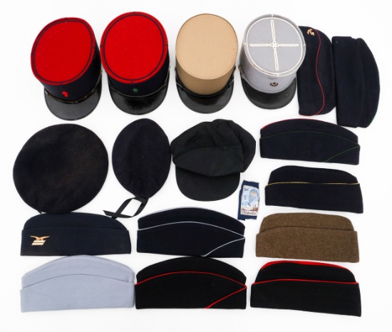 WWII - COLD WAR FRENCH MILITARY HEADGEAR