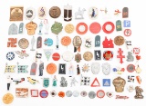 WWI - WWII GERMAN BADGE, PINS, TINNIES & FIGURINES
