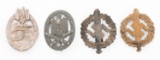 WWII GERMAN HEER & SA BADGES