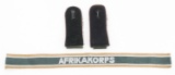 WWII GERMAN AFRIKA KORPS & PANZER INSIGNIA