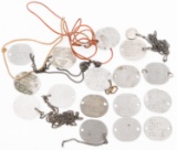 WWII US NAVY & MARINE CORPS DOG TAGS