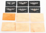 WWII USAAF OBSERVER, BALLOON & GLIDER PILOT WINGS