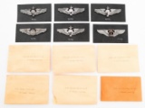 WWII USAAF OBSERVER, BALLOON & GLIDER PILOT WINGS