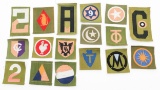WWI US ARMY LIBERTY LOAN SHOULDER PATCHES