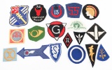 WWI - PRE WWII US ARMY SERVICE & DIVISION PATCHES