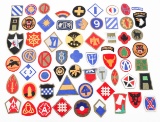 WWI - POST WWII US ARMY SHOULDER PATCHES