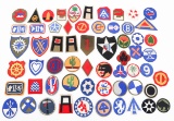 WWII US ARMY SHOULDER PATCHES