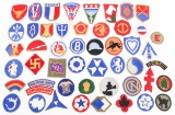 WWII - POST WAR US ARMY SHOULDER PATCHES