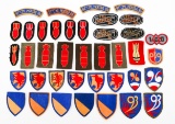 WWII US ARMY CHEMICAL BATTALION PATCHES