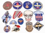 WWII - KOREAN WAR US DISNEY BOMB SQ & FS PATCHES