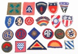 WWII - POST WAR OCCUPATION US THEATER MADE PATCHES