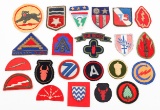 WWII - POST WAR OCCUPATION US THEATER MADE PATCHES