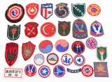 KOREAN WAR WORLD SHOULDER PATCHES