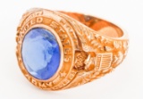 WWII US ARMY 10K GOLD SIGNET RING