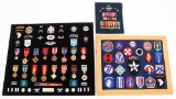 US ARMY COLONEL GENE SHERRON MEDALS & PATCHES