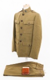 WWI US AEF AIR SERVICE NCO UNIFORM & PHOTOGRAPHS