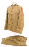 WWI US AEF 84th INFANTRY DIV. ENGINEER UNIFORM