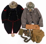 WWI - COLD WAR WORLD MILITARY TUNICS & HELMETS