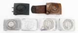 WWII GERMAN LUFTWAFFE, HJ, RAD & DAF BELT BUCKLES